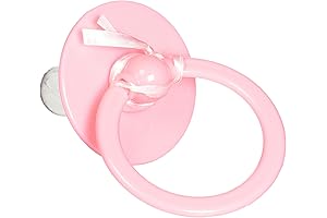 Forum Novelties Jumbo Pacifier - Pink - Gigantic Costume Pacifier for Adults