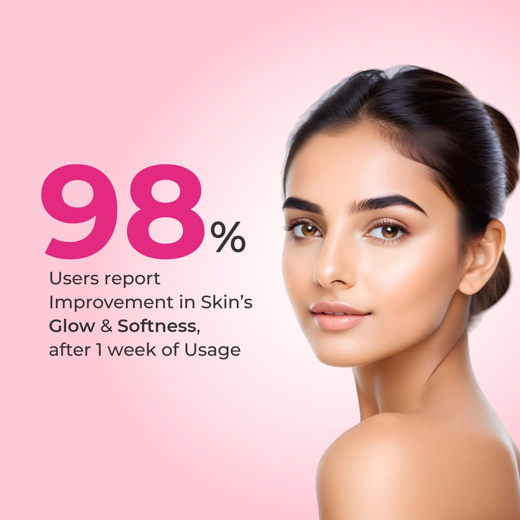 Bee One Rose Water 500ml (Pack of 2) 500ml×2=1000ml | Face Toner & Facial Mist | Hydrating Cleanser spray for Glowing Skin | Gulab Jal for Pore Care, Brightening & Moisturizing | Alcohol & Paraben Free | All Skin Types 2