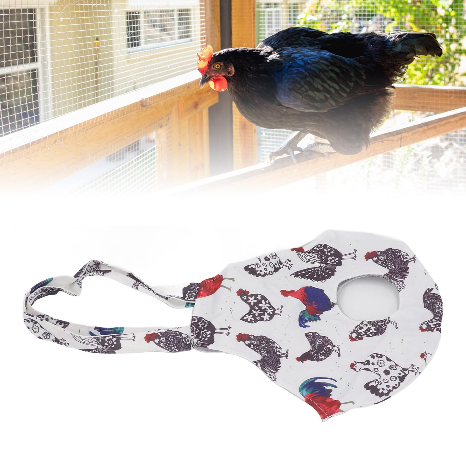 Namvo Outdoor dierentas met kippen, draagtas voor kippen, draagtas voor kleine dieren, schoudertas voor reizen met huisdieren, geschikt voor kippen, hanen, buitenreizen, wandelen