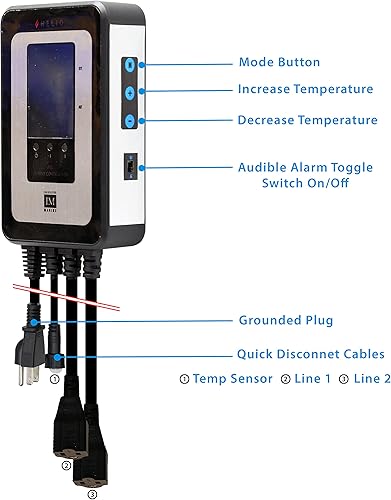 Miniatura 4 de Innovative Marine Helio - Controlador universal para calentador de acuario (no incluye elementos calefactores)