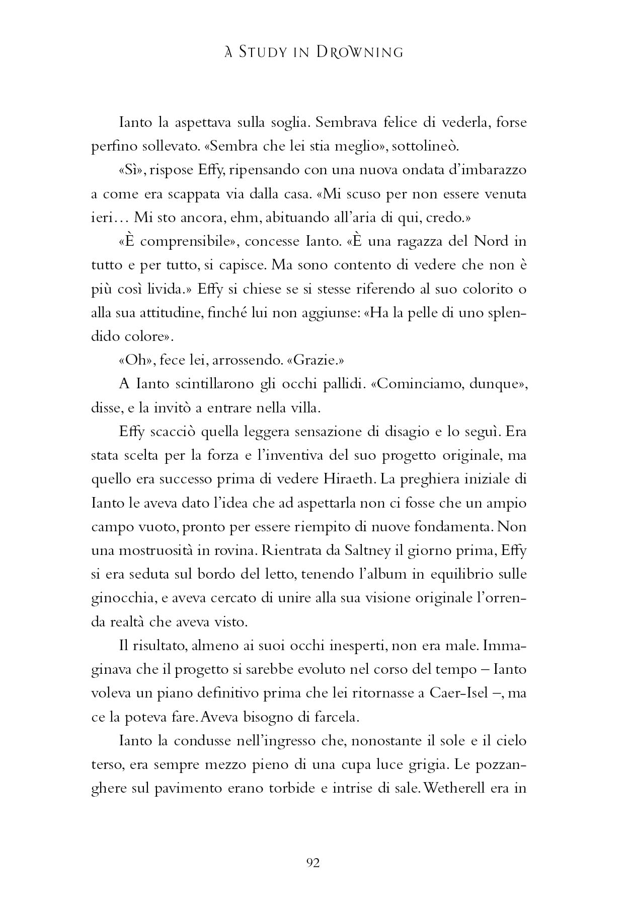 A study in drowning. La storia sommersa [Edizione italiana]