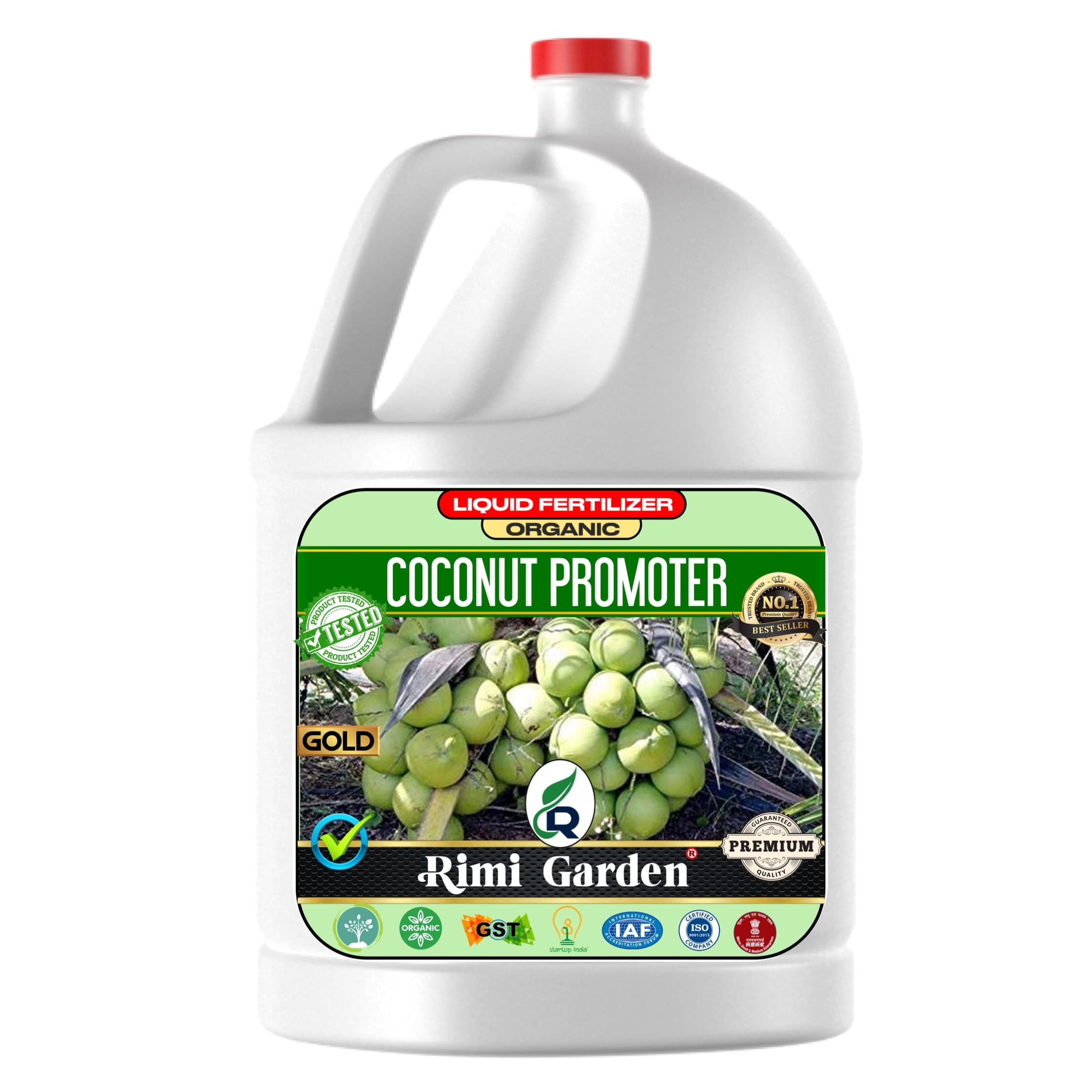 Rimi Garden® Coconut Promoter Premium Essential Powerful Liquid Fertilizer for the Best Growth of Coconut Plants with Fruiting Nutrients and Charged Micro-organism (500 ml) (B0BNYQZRF9) Amazon Price History, Amazon Price Tracker