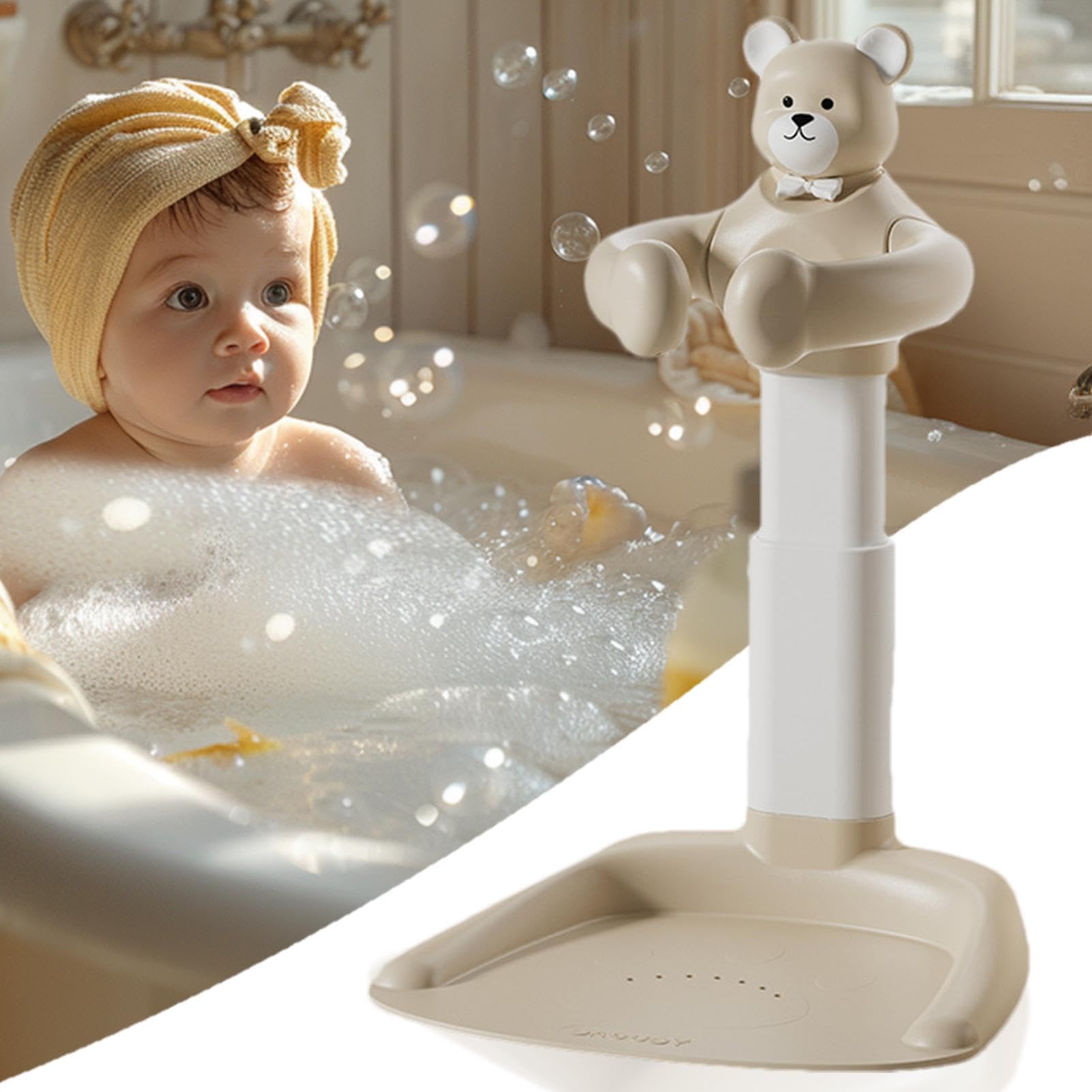 PADOOR Tapete Antideslizante Para Bañera Con Ventosas Y Agujeros De Drenaje Suave Lavable A Maquina Tapete De Ducha Antideslizante Para Banera Para