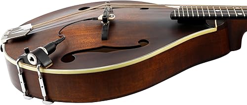 Miniatura 5 de KNA Pastilla de mandolina piezoeléctrica portátil MP-2, sonido natural, ligero, control de volumen integrado, fácil instalación, pasiva, no requiere