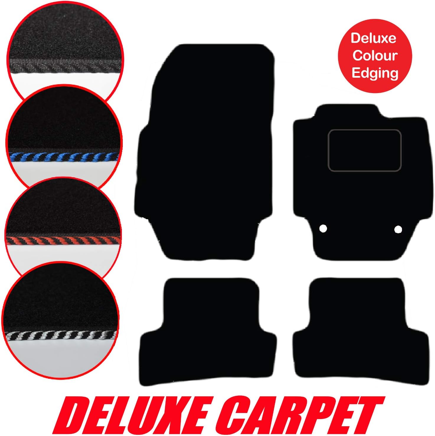 Lusso Floor Carpet Mats for Car to Fit Renault
