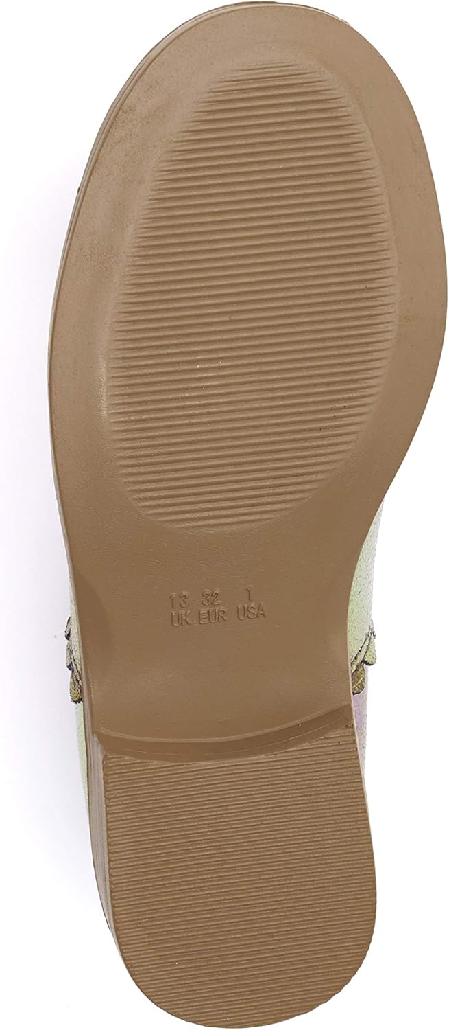 ガールズチェルシーアンクルブーツ - マーメイドレインボーマルチ