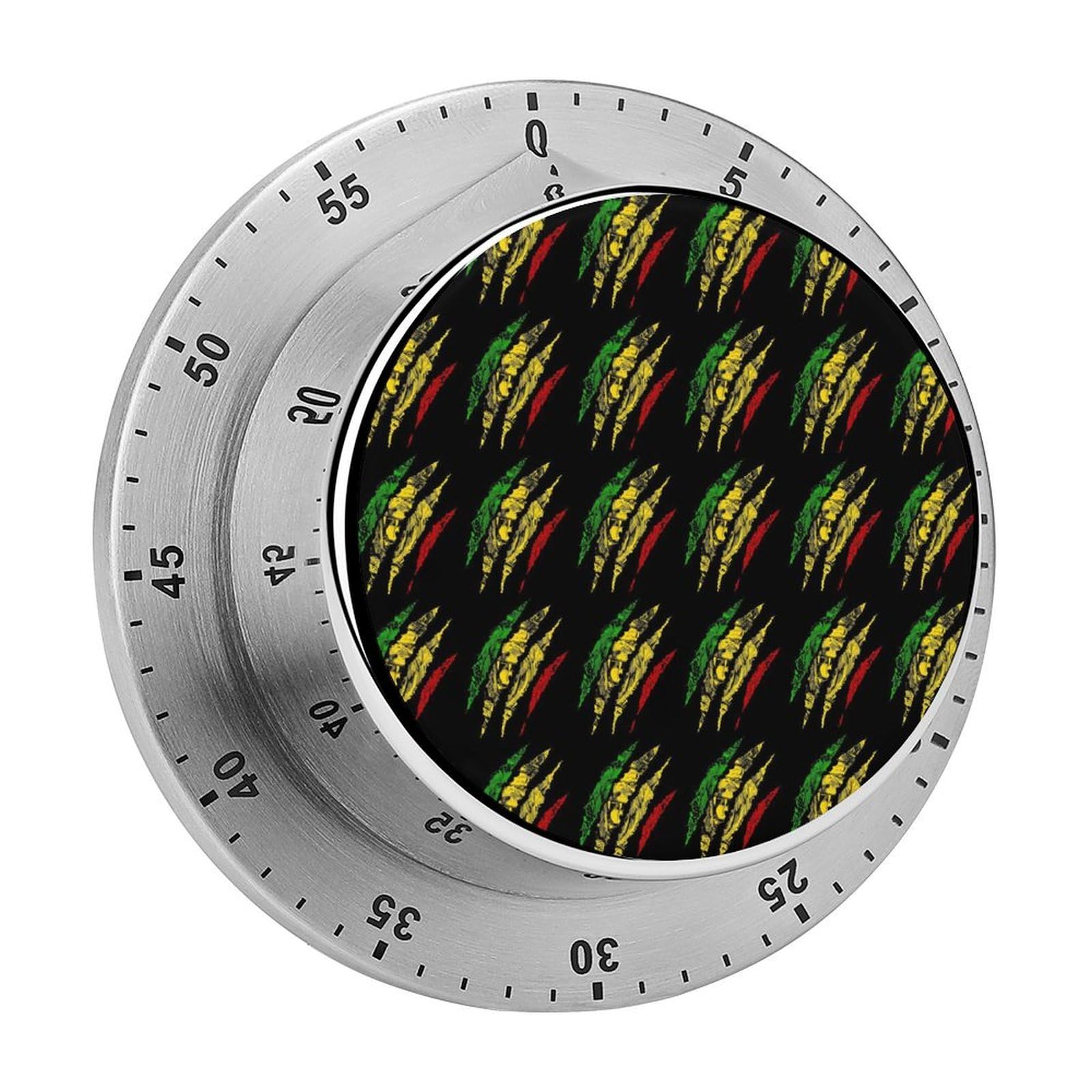 Lion Rasta Reggae Jamaica Roots Mechanical Rotary Timer, Used for Daily Timing