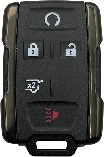 Miniatura 8 de Funda de repuesto para llavero inteligente sin llave para Chevy Silverado Colorado GMC Canyon Sierra 2014 2015 2016 2017 2018 2019 2020 2021