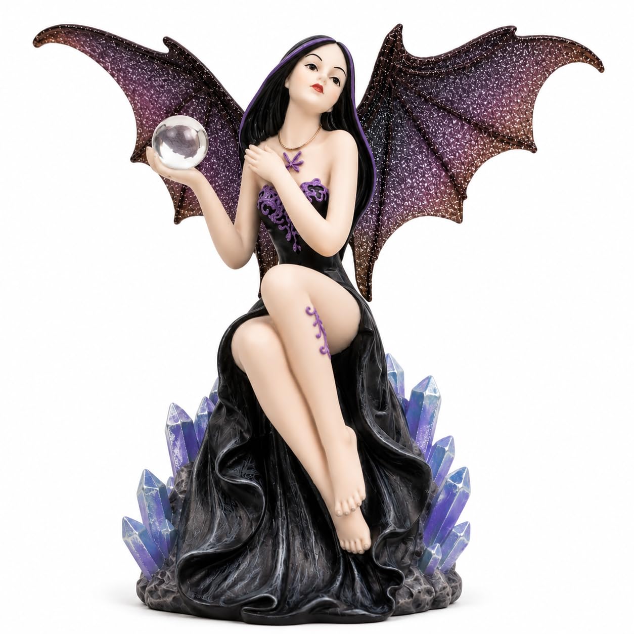 Amazon.com: Comfy Hour Fairy Statue Figurine, 6 Inch Dark Gothic