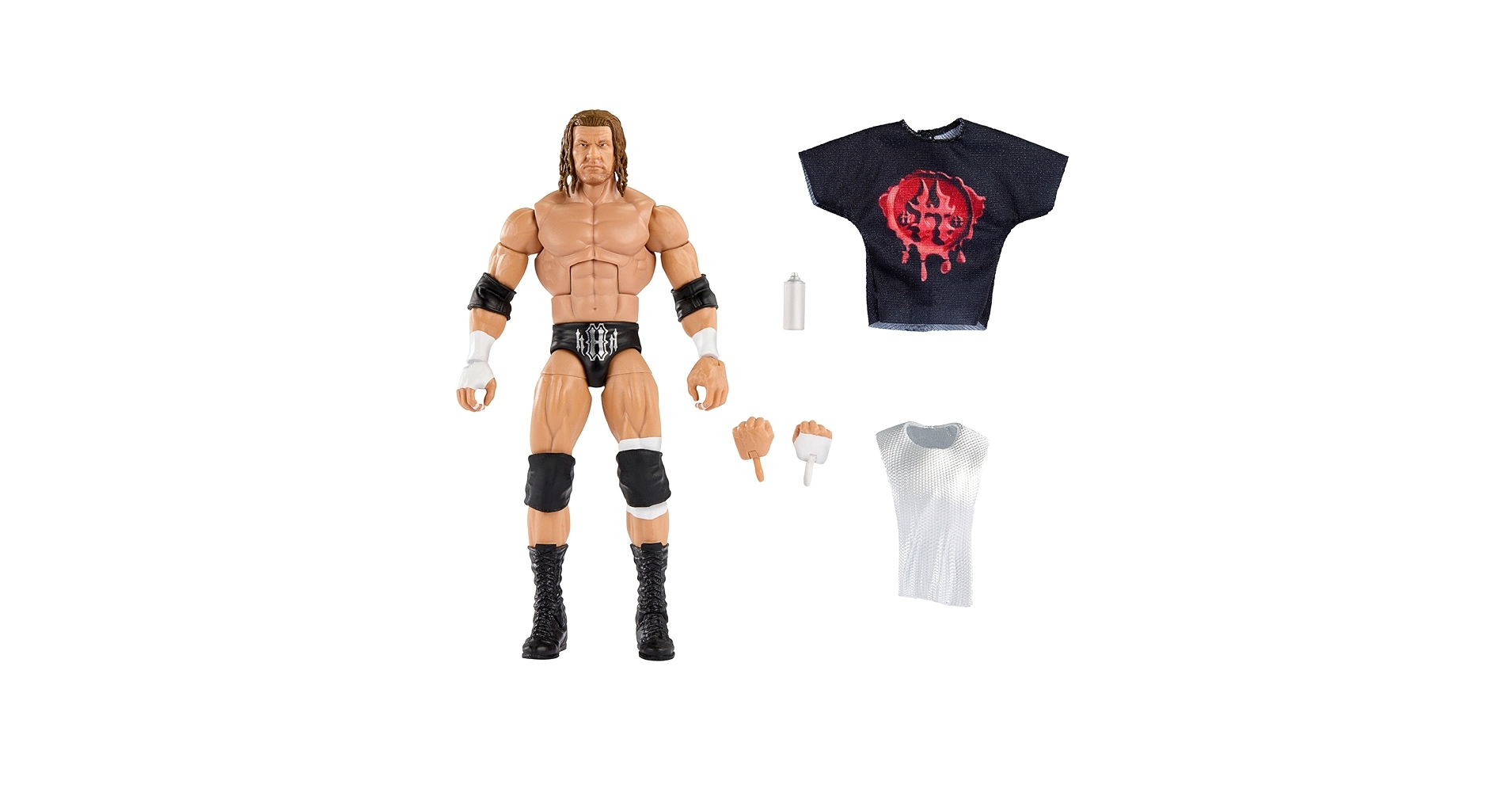 Mattel WWE Elite Evolution Triple トリプル H Amazon.com: WWE Elite Collection Triple H Wrestling Action