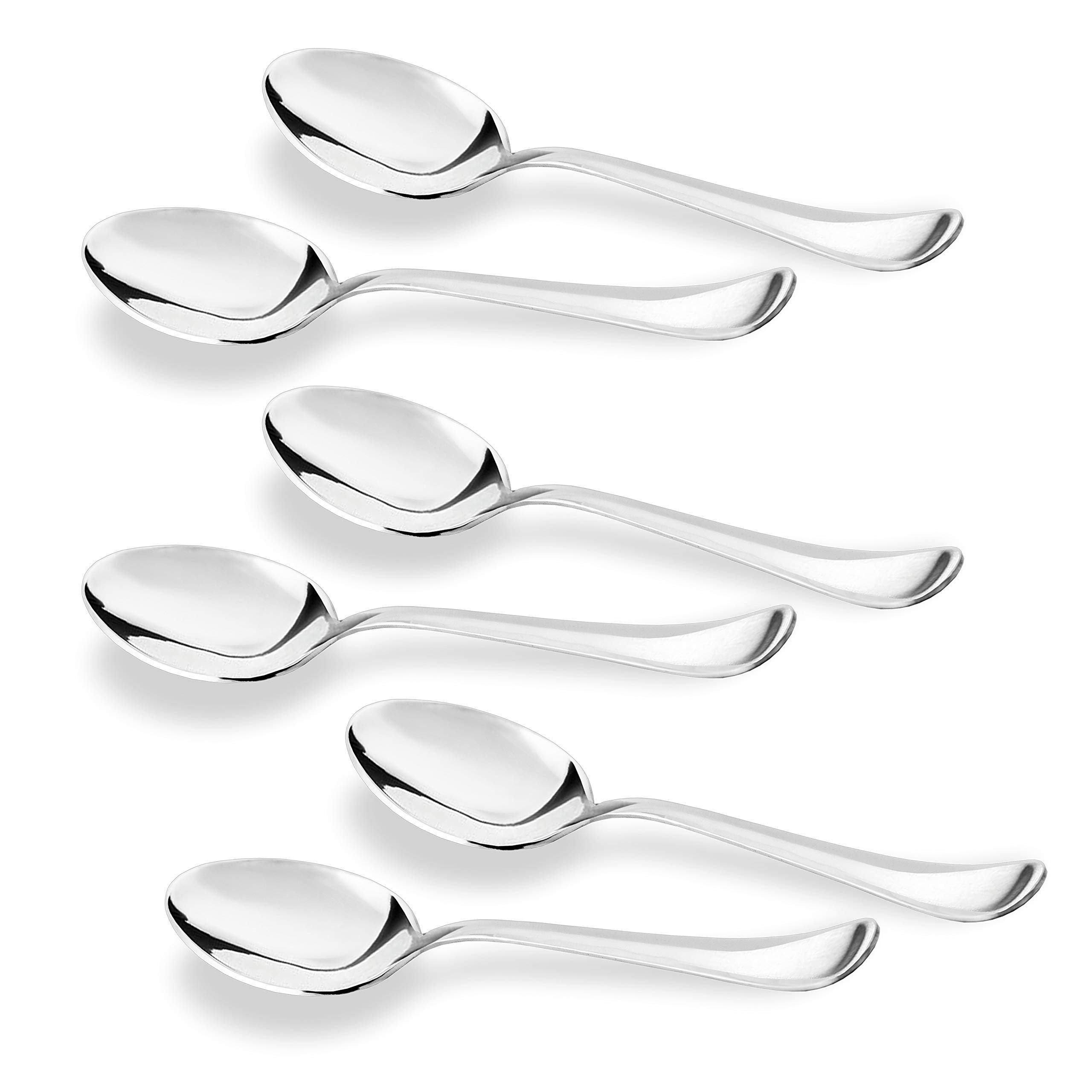 Sumeet Stainless Steel Dessert/Table Spoon Set of 6 Pc – (18.5cm L) (1.6mm Thick) (B07RBBGTLC) Amazon Price History, Amazon Price Tracker