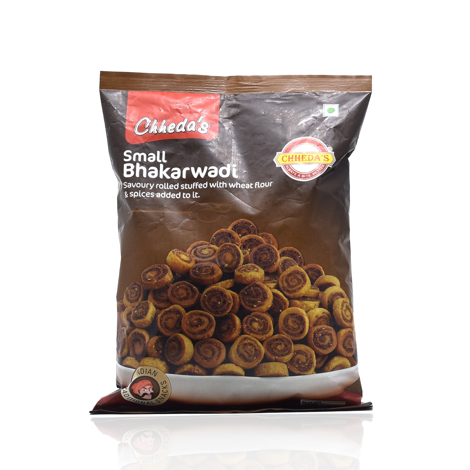 Chheda's Snacks - Small Bhakarwadi, 170g Poly Pack