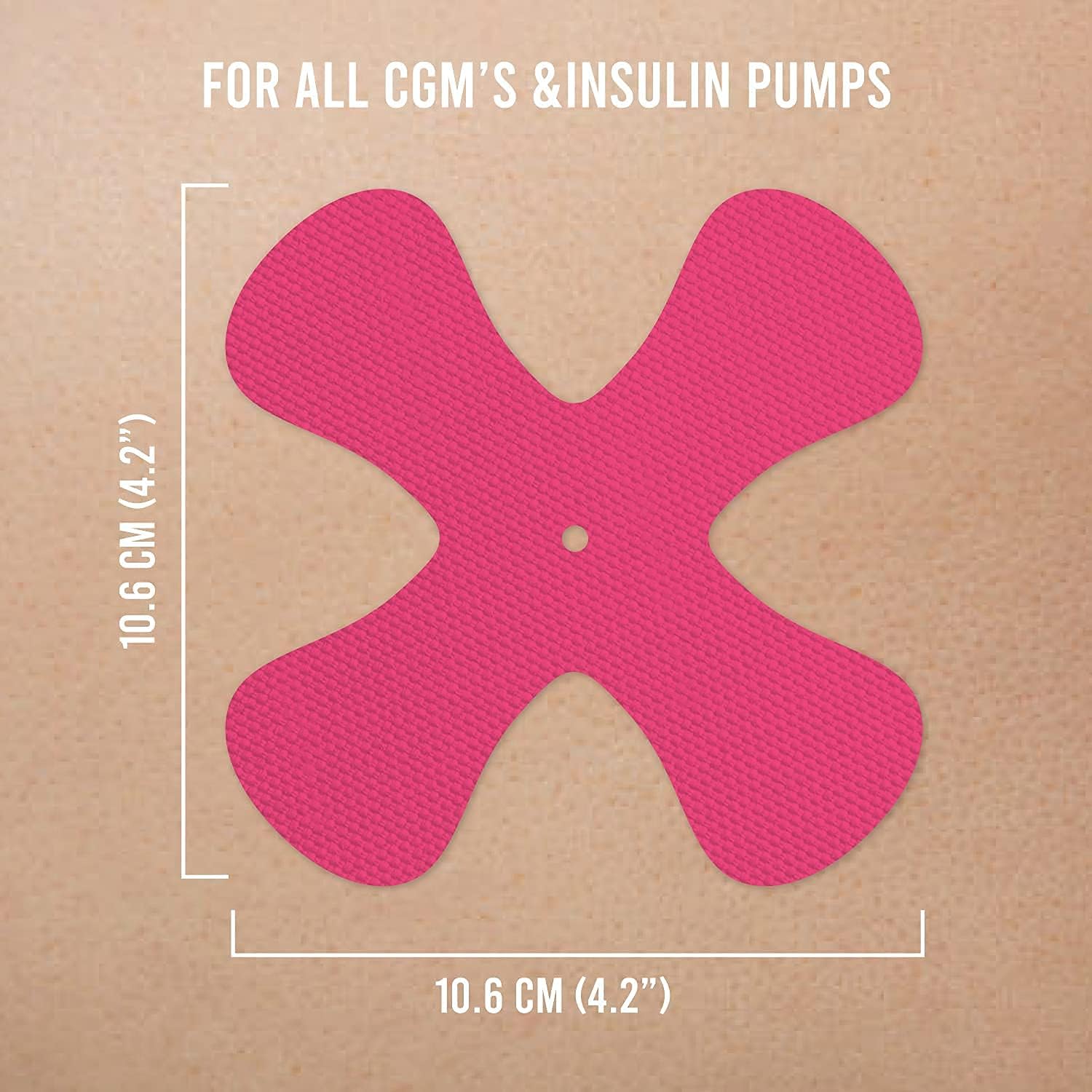 Not Just a Patch X Patches, Hypoallergenic Patches for CGM and Infusion Site, Compatible with Libre, Dexcom, and Omnipod Devices, Multi Colored, 20 Patch Pack : Health & Household