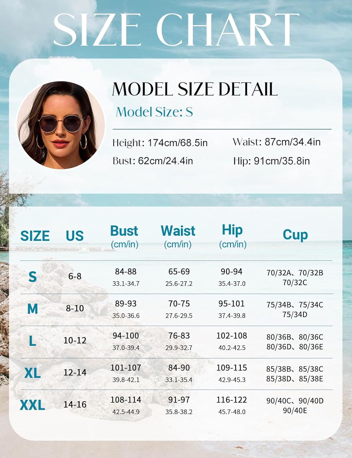 Women Tummy Control One Piece Swimsuit Ruffle Square Neck Cutout Back Bathing Suit Shell Stitched Slimming Swimwear - Image 7