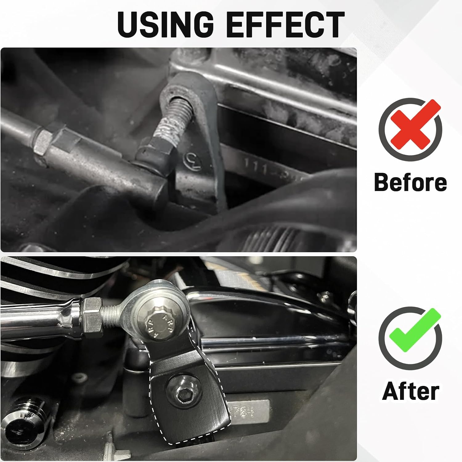JERBOR EZ Shift Neutral Gear Assist Kit for All Harley Before 2017 Twin Cam Motorcycle, Accurate & Fast Neutral Gear Shifter Assist for Touring Softail Dyna Sportster, Easier by 20% Neutral Shift Gear