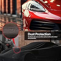 Vista 6 de DaShield SoftTec - Funda de satén para interior de automóvil para Volkswagen Beetle 2017-2019, ajuste semipersonalizado, elástica, flexible, de alta