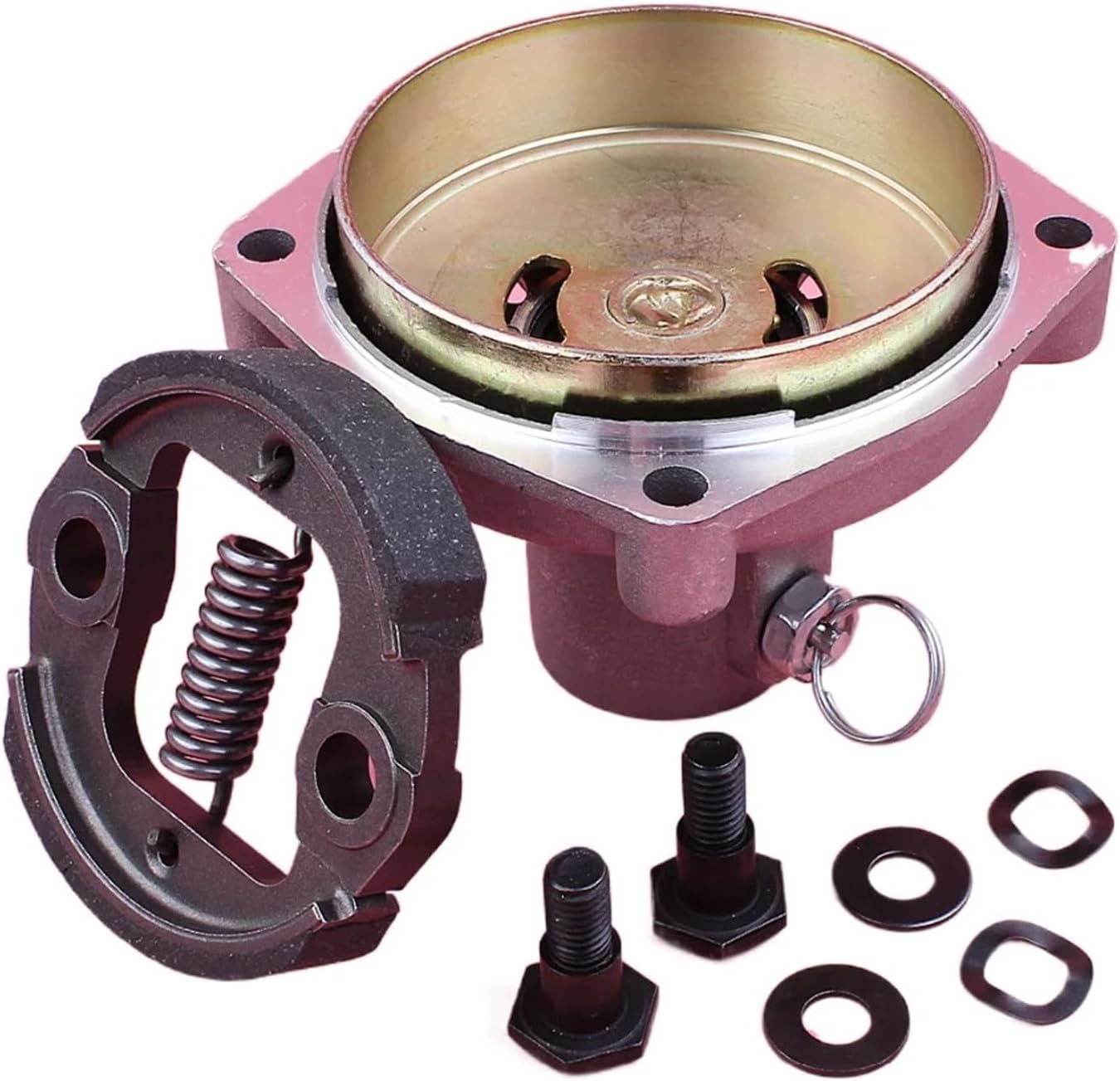 Clutch Drum Cover Bolt Wave Washer Assembly Kit Fit for GX31 GX35 GX35NT Lawn Mower Engine Motor Spare Part
