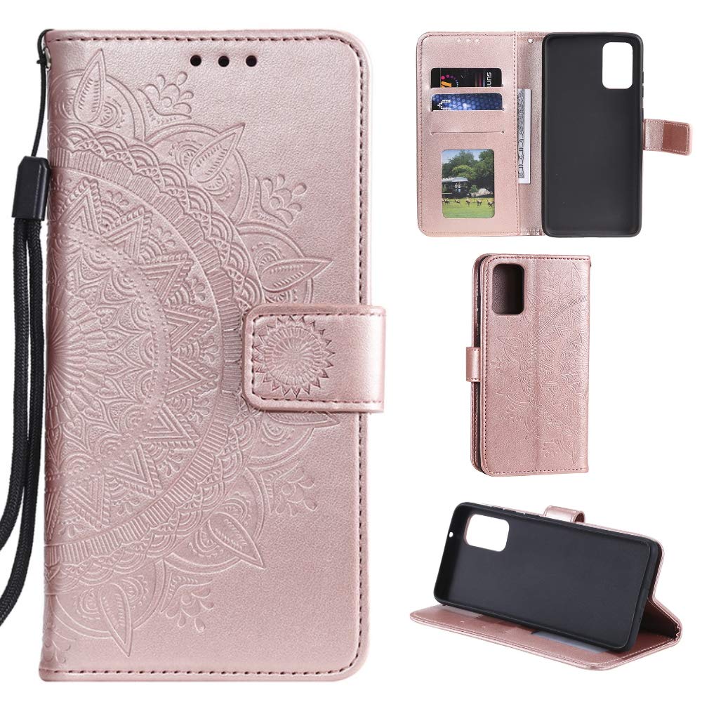 CoverKingz - Custodia A Portafoglio Per Huawei P40 Lite E, Con Motivo