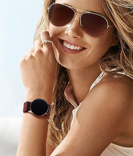 Miniatura 7 de Lerobo Elastic Bands Compatible with Samsung Galaxy Watch 8 7 6 5 4 40mm 44mmGalaxy Watch 8 Classic 6 4 Classic 43mm 47mm 42mm 46mm5 Pro Band