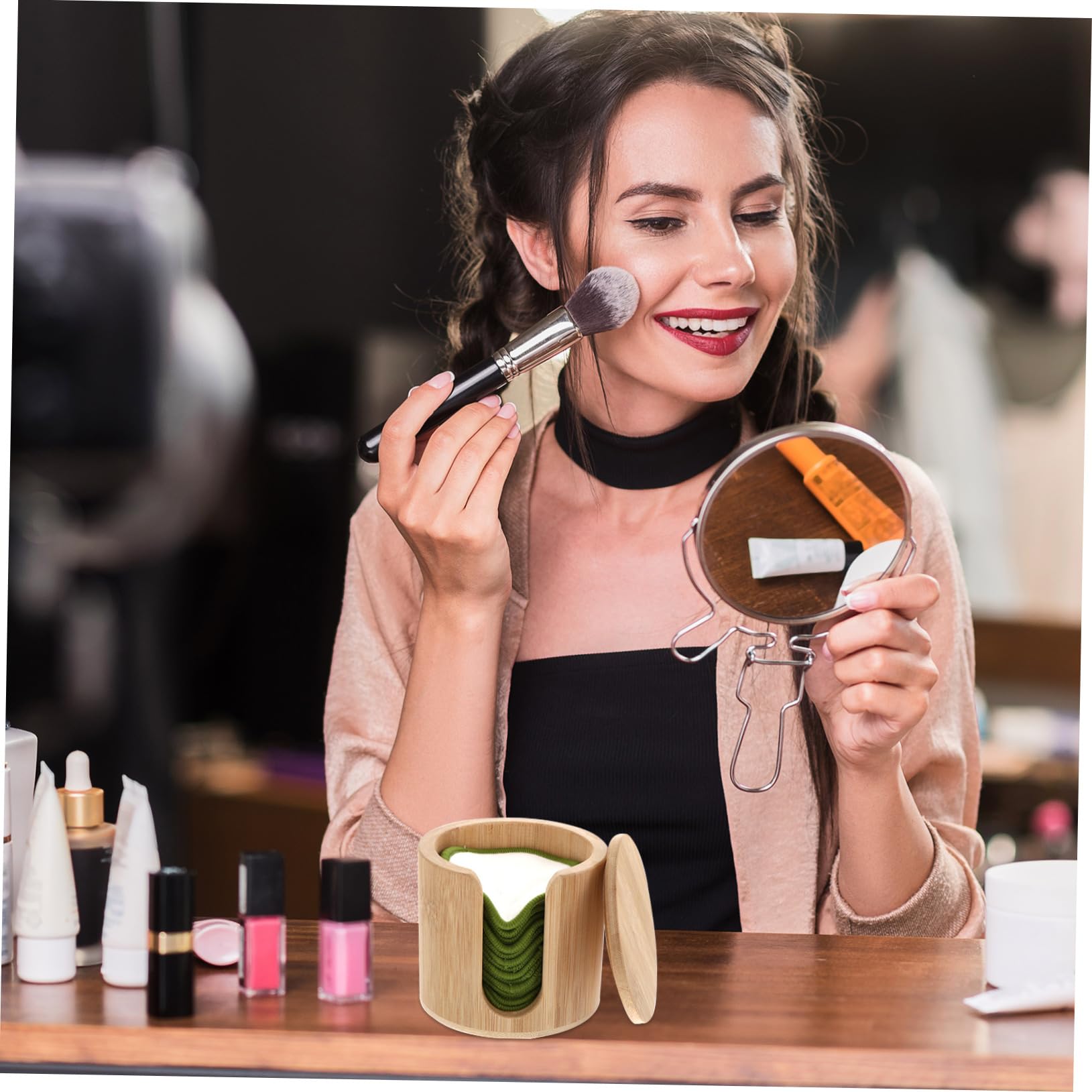 1 Set Make Up Entferner Pad Puderquaste Nagellackentferner Pad Gesichtsreinigungspads Make Up Puffs Make Up Entferner Tuch Make Up Entferner Puff Make Up Reinigungspads Generisch