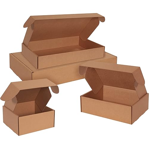 Miniatura 7 de BOX USA BMFL12124K - Sobres de literatura de lujo, 12 x 12 x 4 pulgadas, papel kraft (paquete de 50)