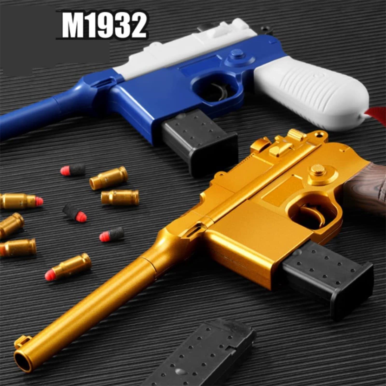 Amazon.co.jp: Feiangel ハンドガン風おもちゃグロック M1932ガン