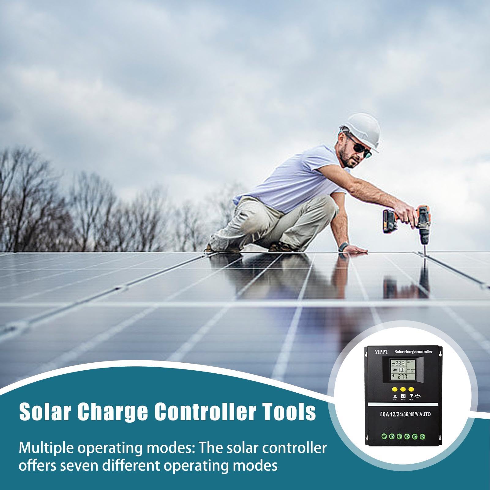 Regolatore del pannello solare Conversione di energia di monitoraggio | Conversione multifunzionale di energia di protezione ambientale per il tabellone per le affissioni solare delle iluminazioni