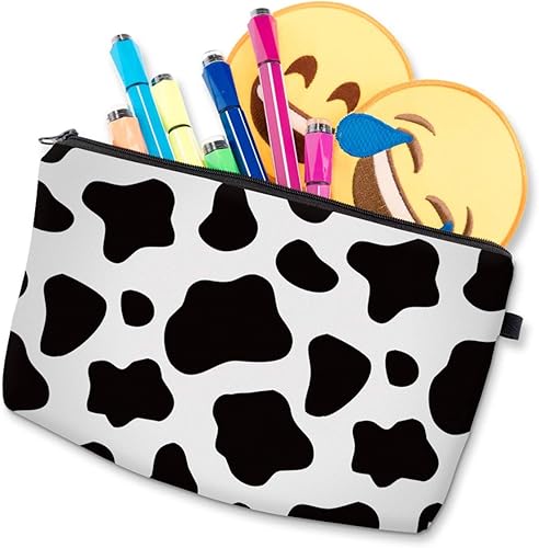Miniatura 6 de LOOMILOO Pequeña bolsa de maquillaje con estampado de margaritas, bolsa de cosméticos para bolso de mujer, bolsa organizadora para regalo, Color