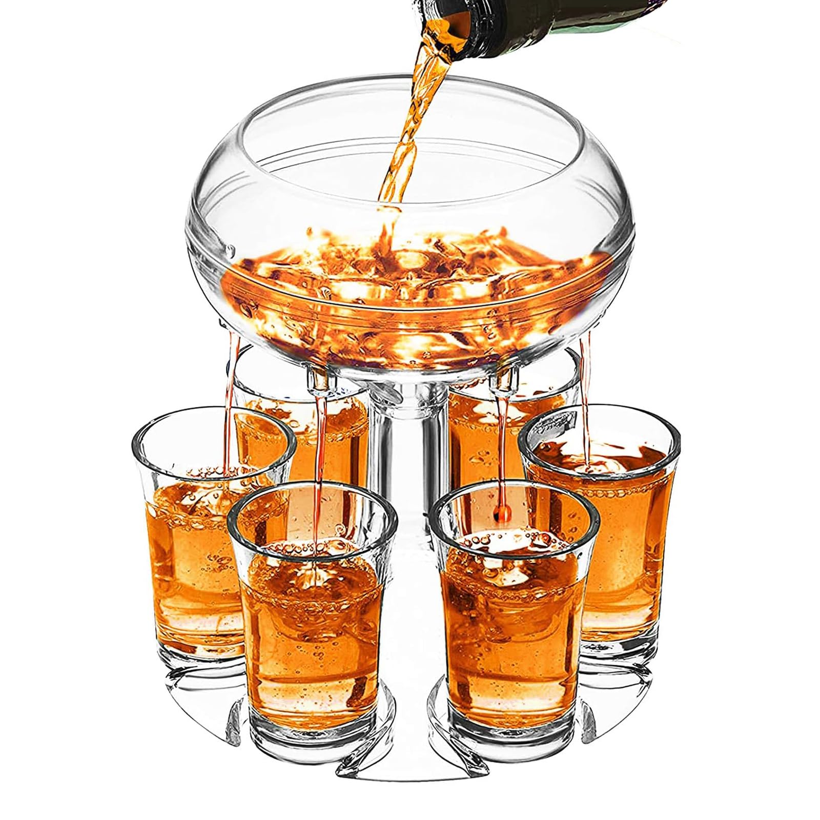 Amazon.co.jp: 【Amazon限定ブランド】ショットグラスディスペンサー