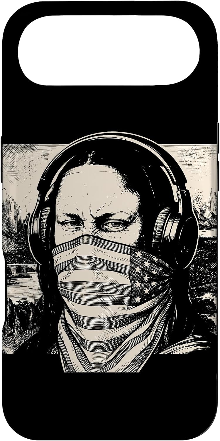Mona Lisa Tshirt Headphones Bass Funny Music Producers DJ Case for iPhone Air