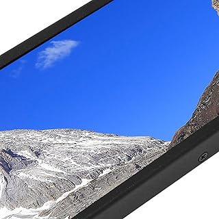 DAUERHAFT IPS Screen, Plug and Play Responsiveness TFT LCD Portable Monitor Contrast Ratio 900:1 400x1280 Resolution 7.9in 5 Touch Points Tempered Glass Cover for Laptop