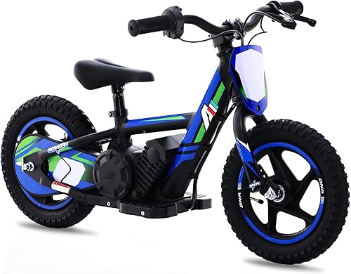 Motocicleta eléctrica ligera para niños, motocicleta eléctrica de 150250 W de hasta 1012 MPH, batería desmontable de 24 V, bicicleta de equilibrio disponible en Yaxa Colombia