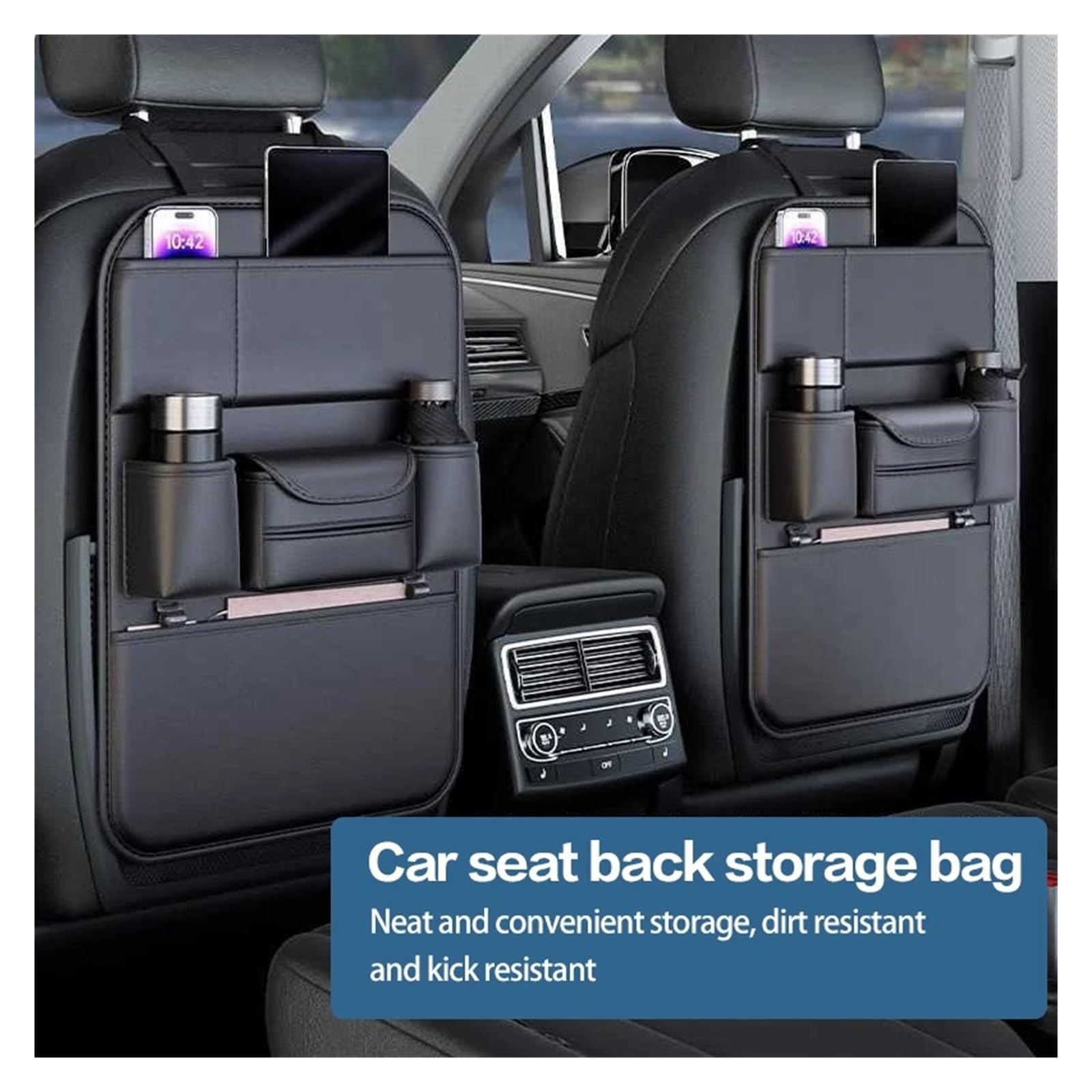 Proteggi Schienale Sedile Auto Organizer Per Schienale Sedile Auto