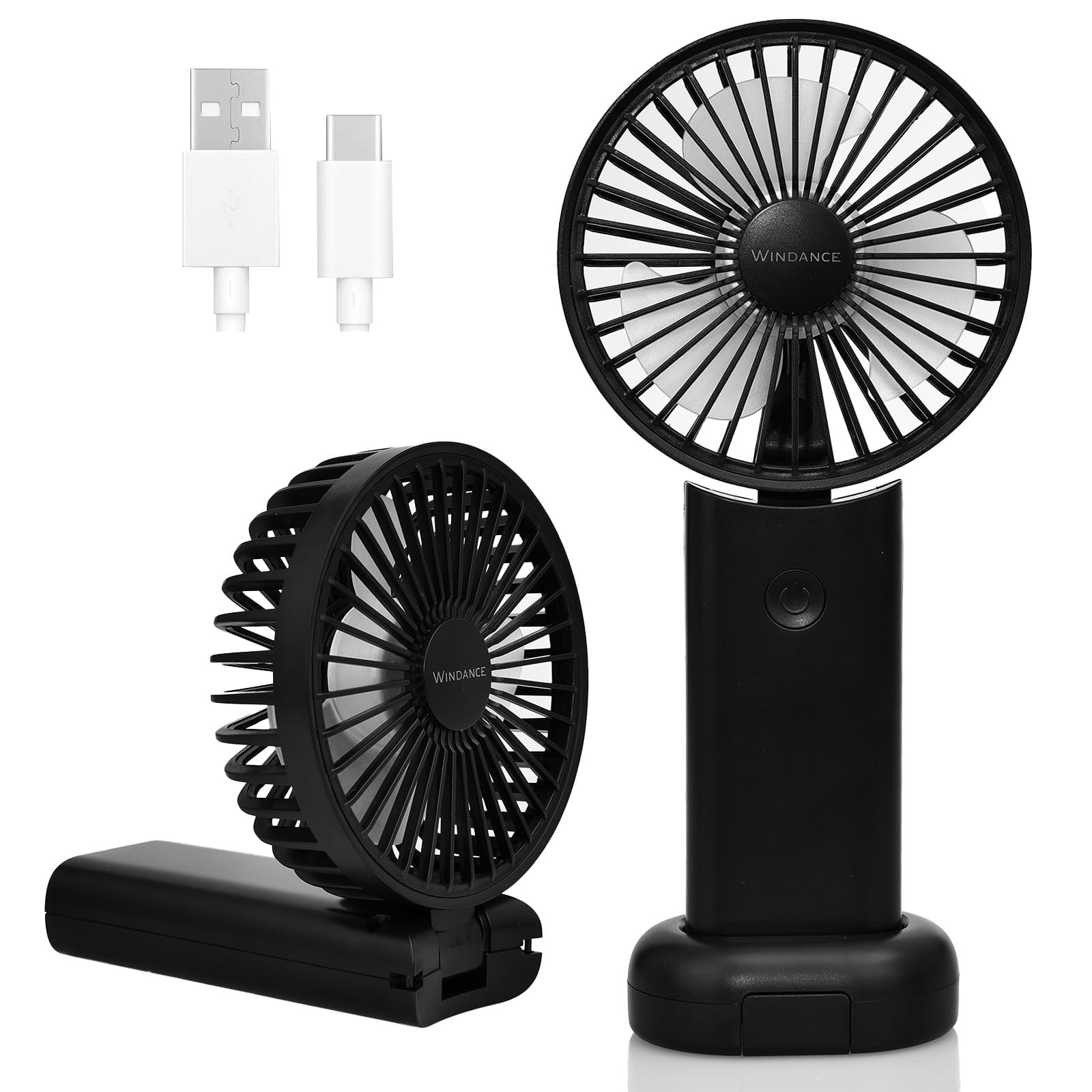 ☆WIND AND SEA Handy Fan Amazon.com: Windance Handheld Fan,4000mAh Portable Fan,USB