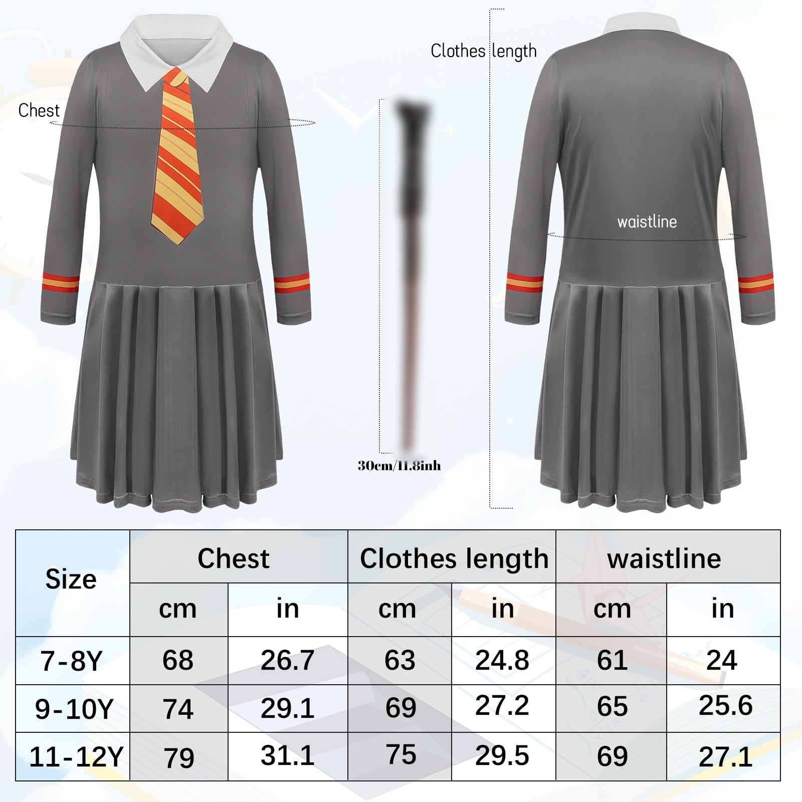 Mprocen Wizard Dress Costume - Image 2