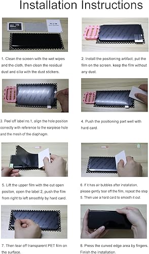 Miniatura 9 de Protector de pantalla de privacidad para Galaxy S21 Ultra [compatible con identificación de huellas dactilares] Película flexible autoadhesiva