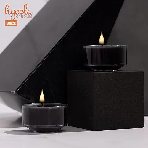 Miniatura 61 de HYOOLA Velas aromáticas de vela – Taza transparente – Velas perfumadas de Lily Tealight – 6 horas de tiempo de combustión – Paquete de 15 – Lily