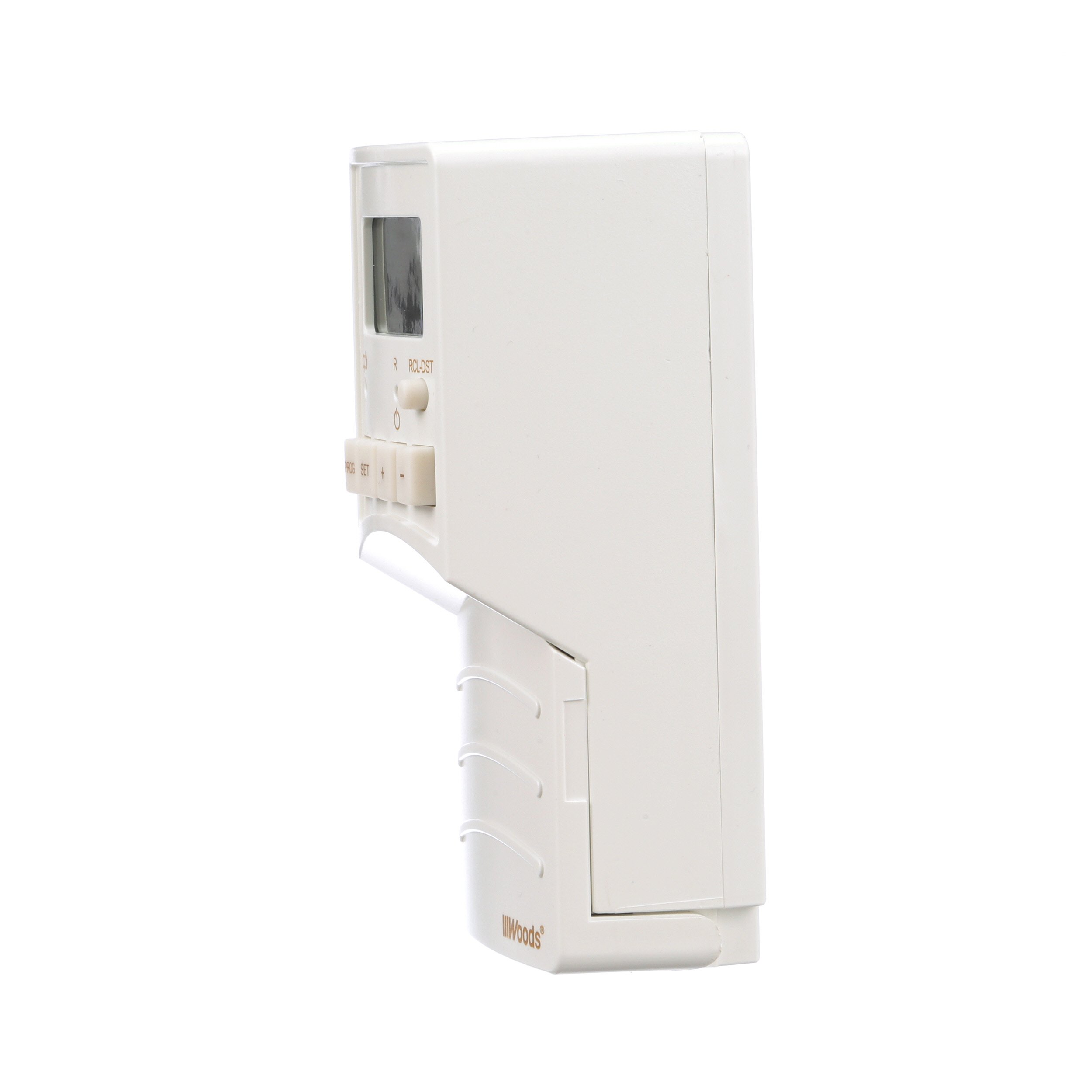 Woods 59744 59744WD Flip Converts Toggle Switch Timer, User Friendly, Slim Design, Energy Saving