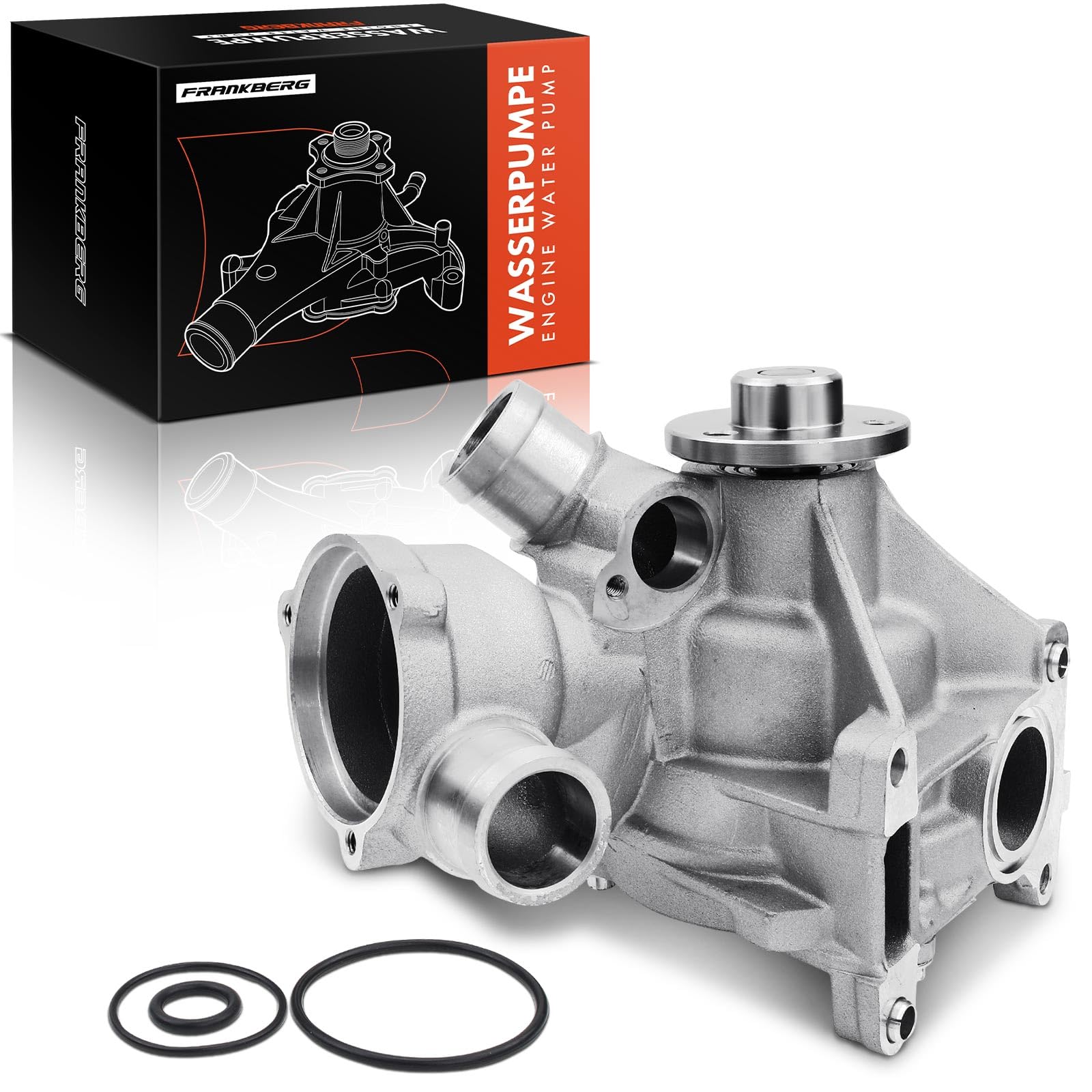 Frankberg Pompa dell'acqua Pompa del liquido di raffreddamento Compatibile con 190 W201 E 2.6 Classe S W126 300 SE SEL SL R107 300 SL 190 W201 2.6 Classe S W126 260 SE Replace# 1032002101,1032003801