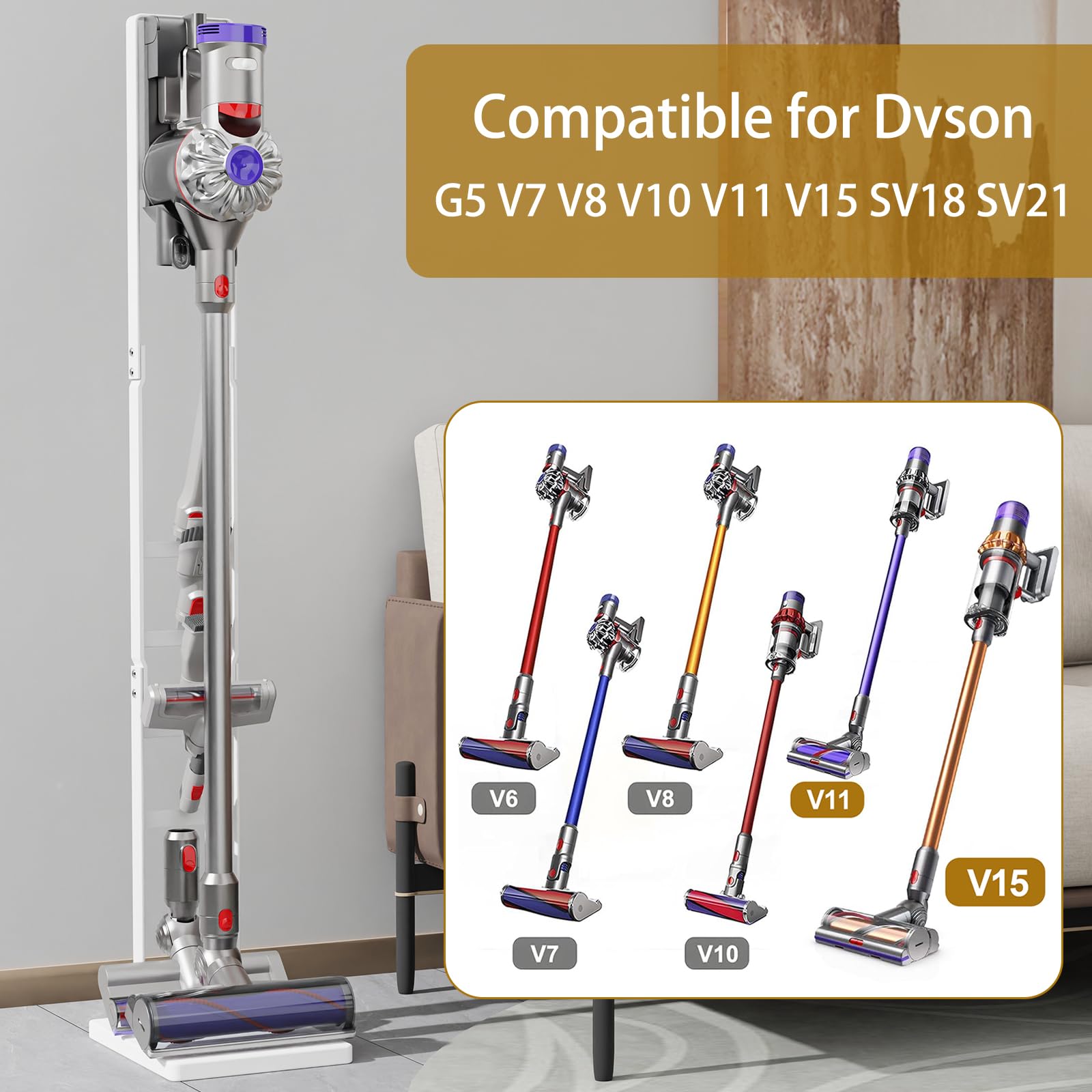 Amazon.co.jp: OUTBROS 掃除機スタンド ダイソン適用 掃除機立て