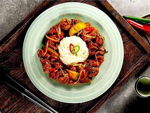 Miniatura 6 de SAMYANG BULDARK - Desafío coreano de fideos de fuego con sabor a pollo caliente ramen fideos picantes tteokbokki Rabokki Buldak Rabokki buldak