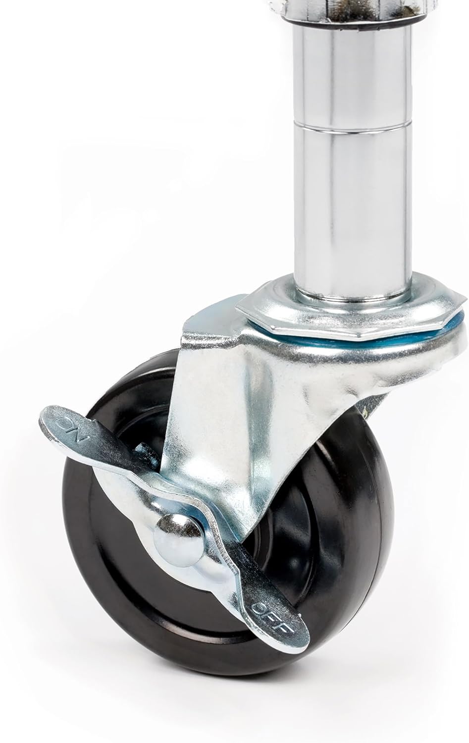 Seville Classics Solid Steel Wire Shelving Storage Unit Adjustable Shelves Organizer Rack, for Home, Kitchen, Office, Garage, Bedroom, Closet, Steel, 4-Tier, 36" W x 14" D