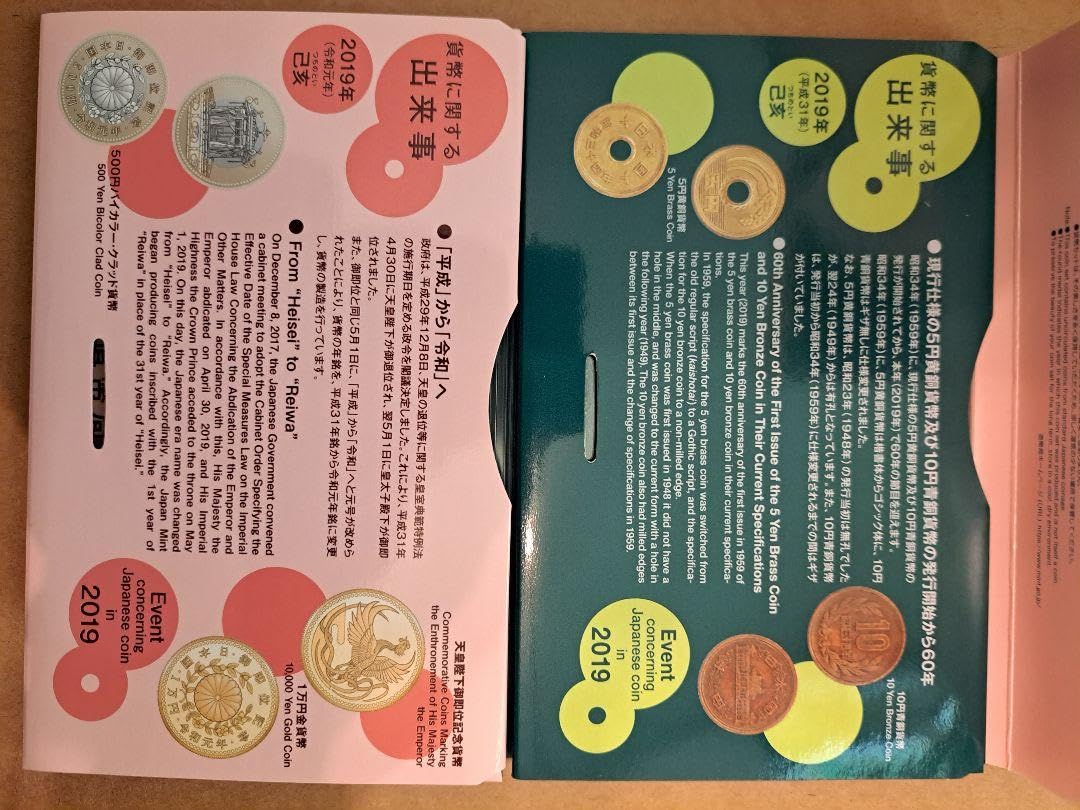 平成最後 平成31年（2019年）通常貨幣セット 平成31年 2019年 平成