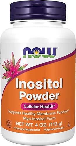 NOW Foods Supplements, Inositol Powder, Neurotransmitter Signaling*, Cellular Health*, 4-Ounce