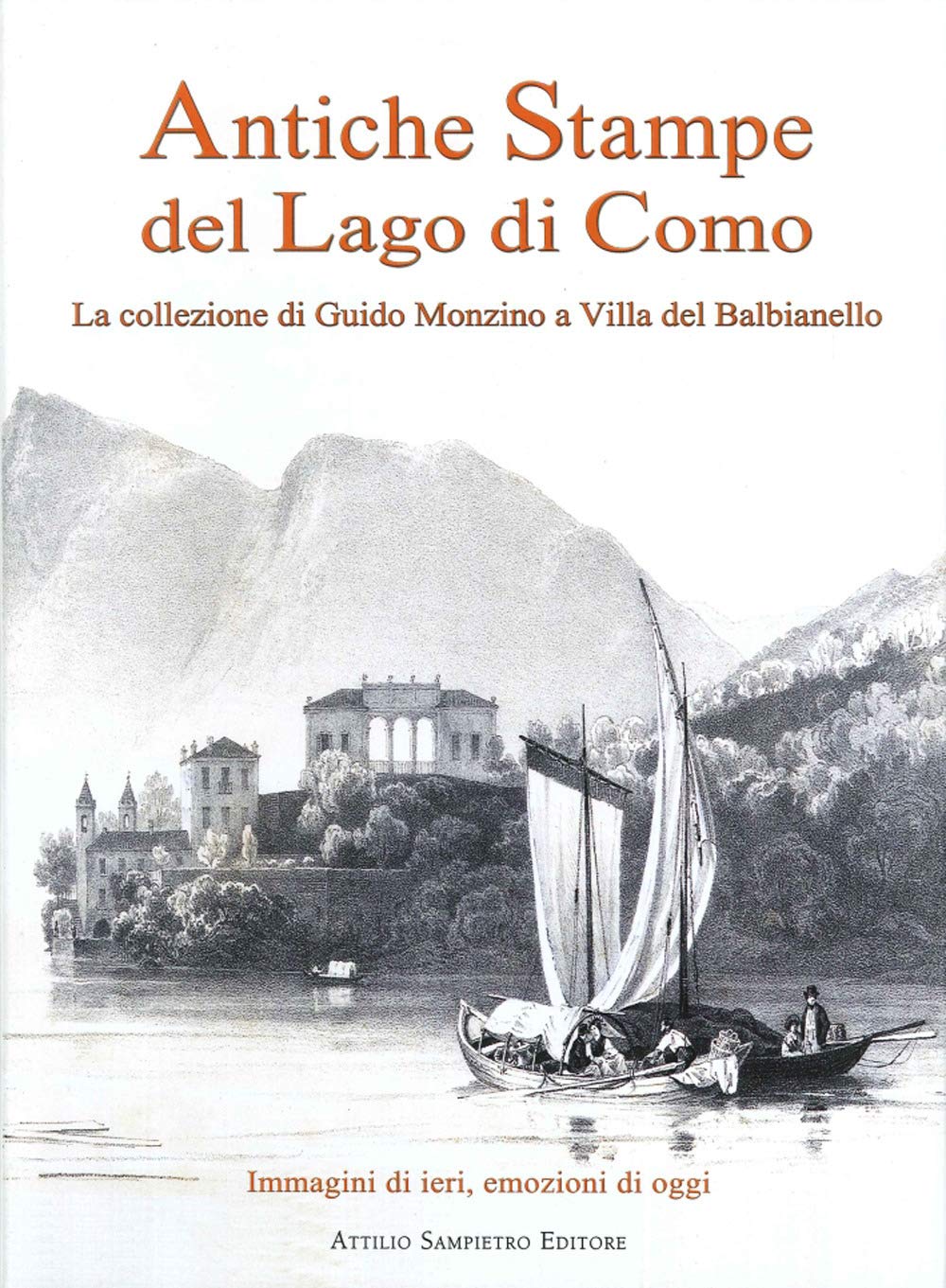 Antiche stampe del lago di Como livre gravures anciennes villa del Balbianello