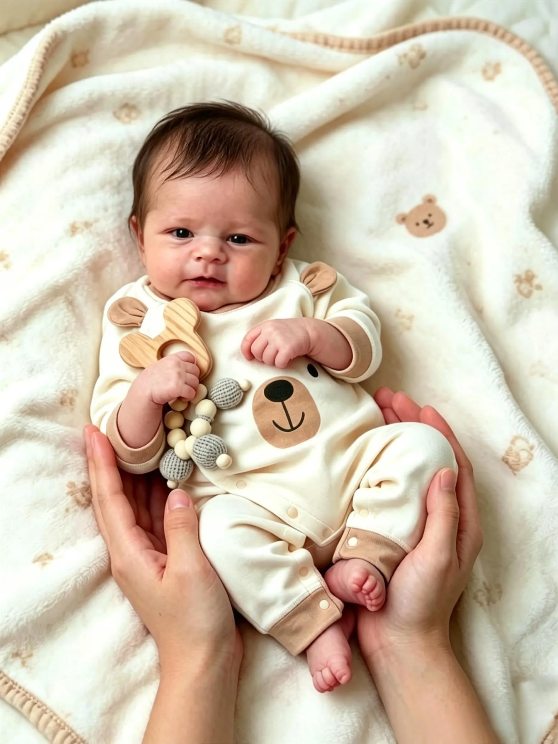 Zero pam Reborn Baby Vinyl Lebensecht Junge-45CM Vinyl Puppen Baby Junge,lebensechte Babypuppen, Vinyl Puppe In Bezauberndem Outfit Und Mit Accessoires, Puppe Für Jungen Ab 3 Jahren