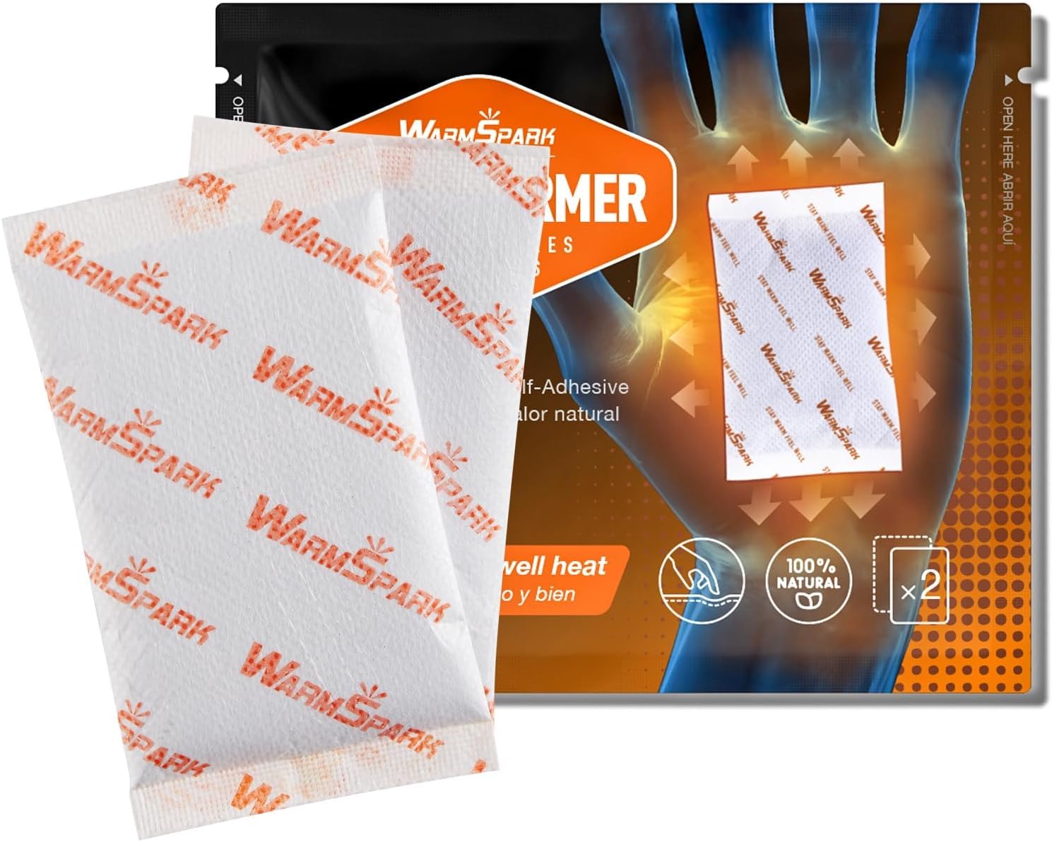Hand Warmers - Long Lasting Pocket Heat Pack Camping Gloves Warmers - Up to 12 Hours of Heat - Image 2