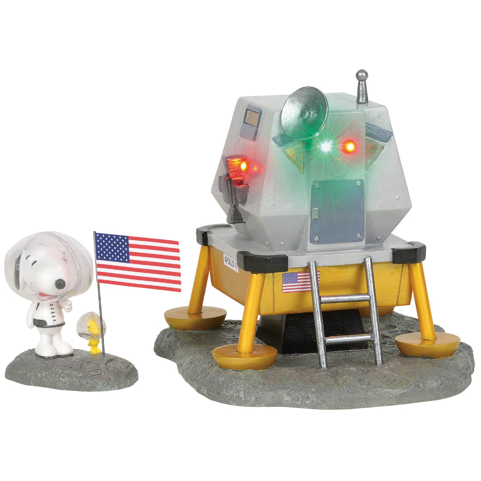 Peanuts Village Department 56 Beagle Has Landed Lit accessoire miniature 14 cm