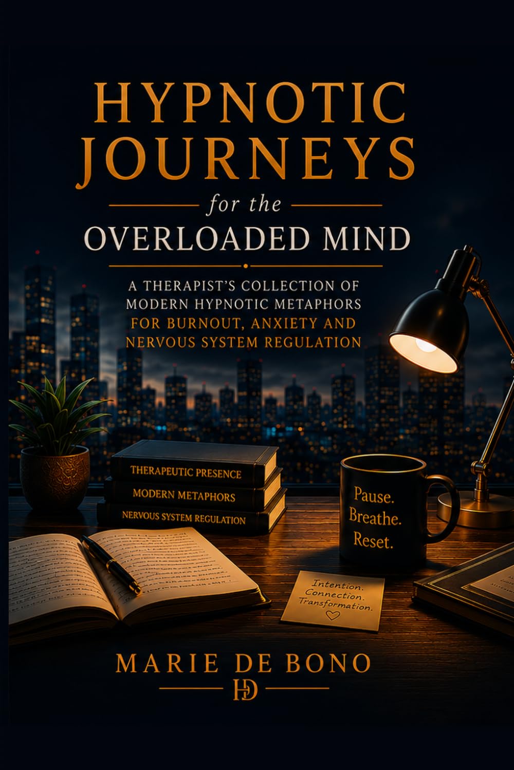 Hypnotic Journeys for the Overloaded Mind: A Therapist’s Collection of Modern Hypnotic Metaphors for Burnout, Anxiety and Nervous System Regulation