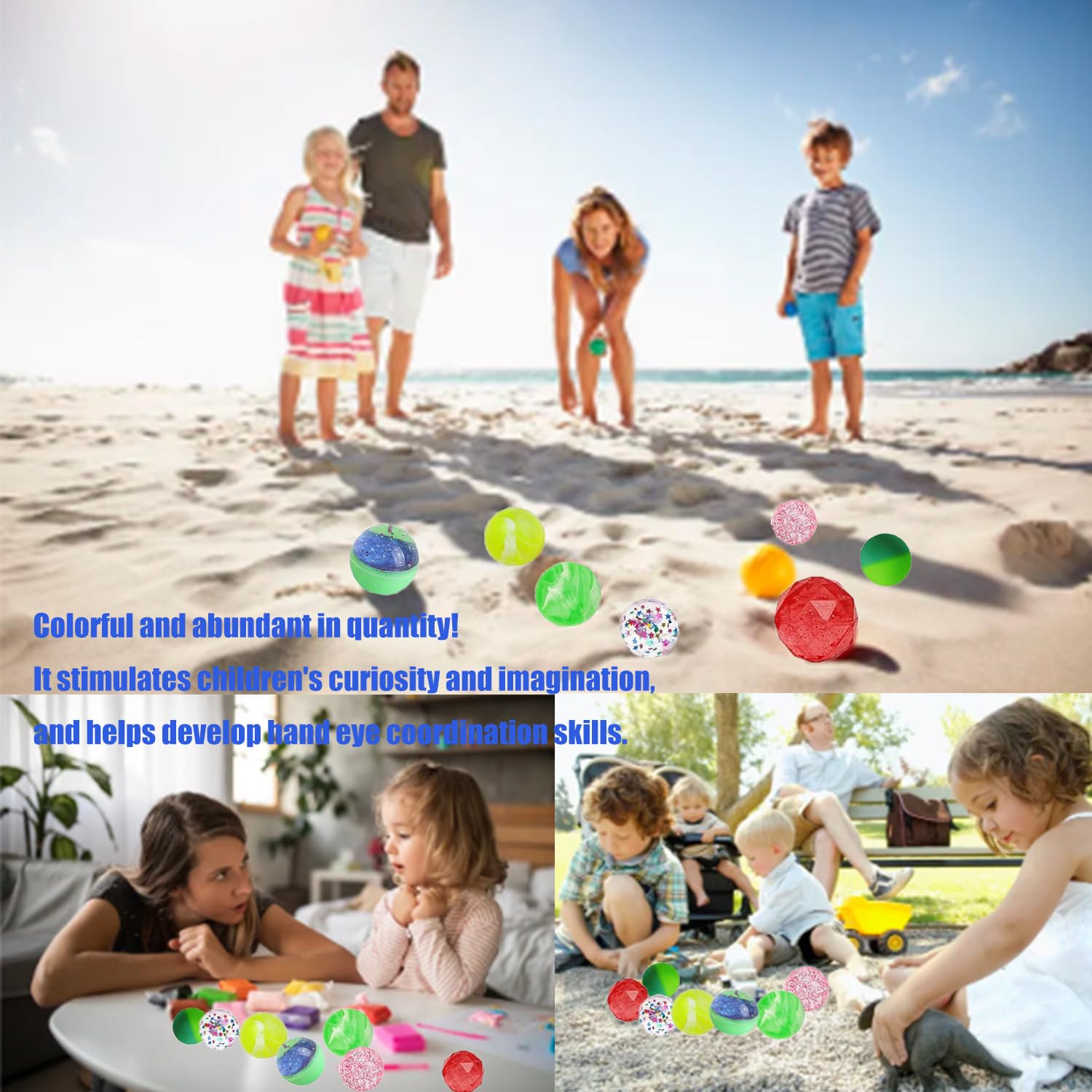 144 Stück Bunt Gummiball, 32mm Flummies für Kinder,Springball Gummiball Hüpfball für Kinder Mitgebsel Kindergeburtstag,Geeignet für Kindergeschenk Werbegeschenke